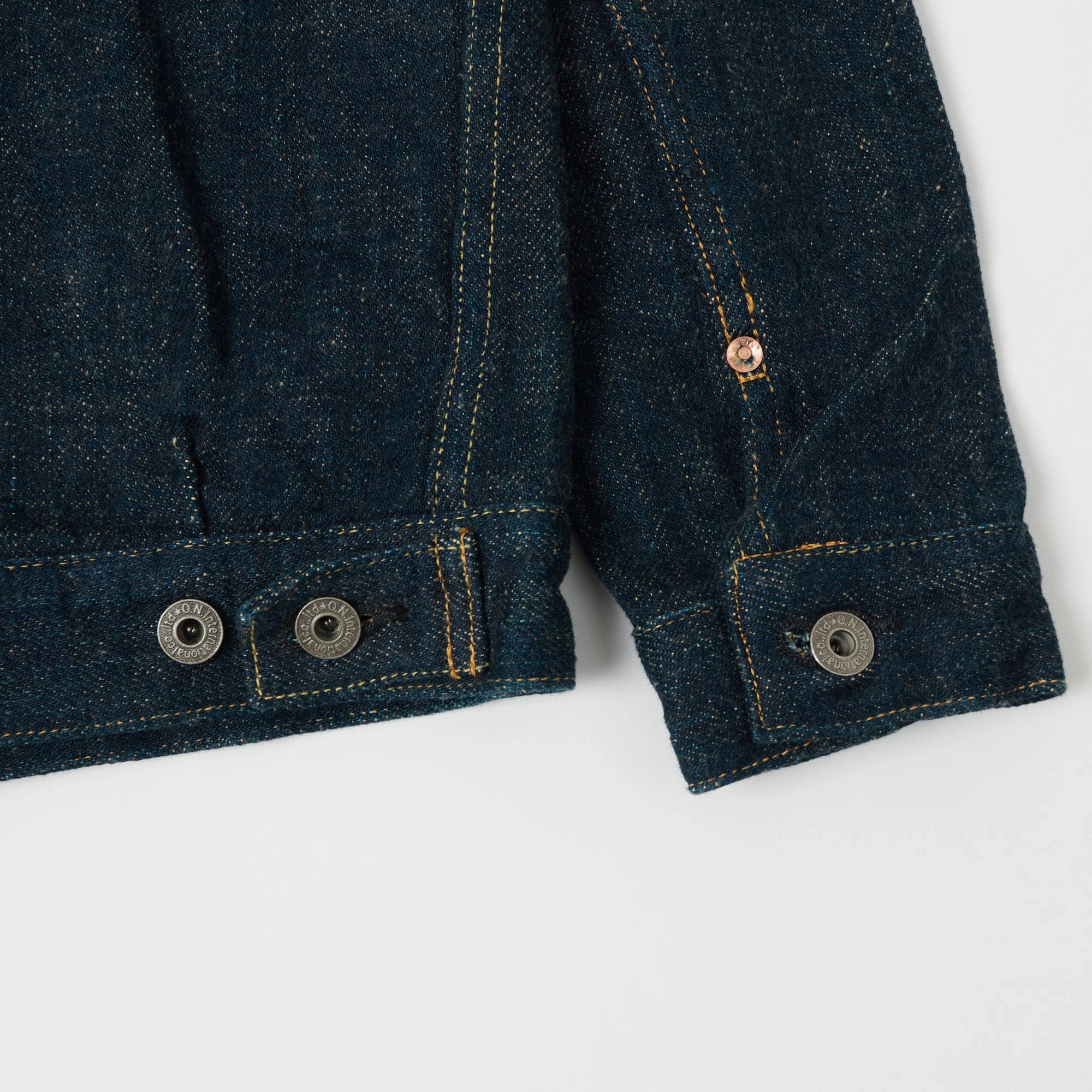 ONI Denim 02516P-ZR 'Secret Denim' Type II Denim Jacket - Rinsed SoftshellMaterial FlexibleCuffSystem