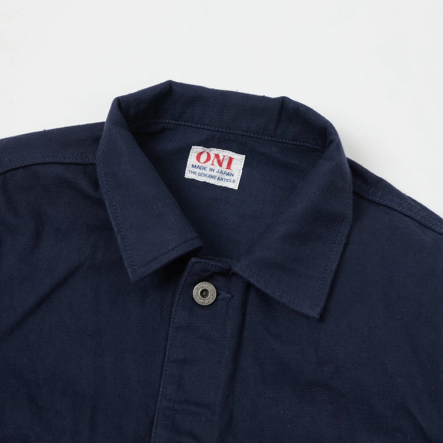ONI Denim 03501-FRNVSF Sulfur Coverall Jacket - Navy Anti Pill Fabric Tech