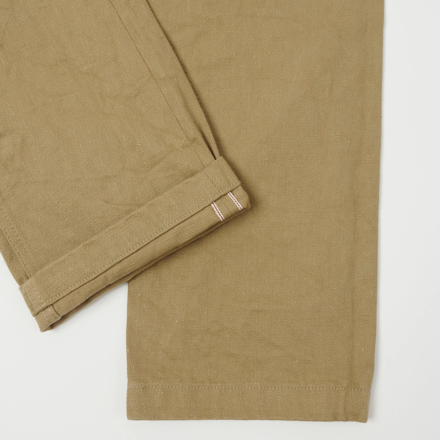 ONI Denim 727KH 12oz Khaki Beige Sulfur Slim Straight Chino - Rinsed All Season Fit Supportive Fit