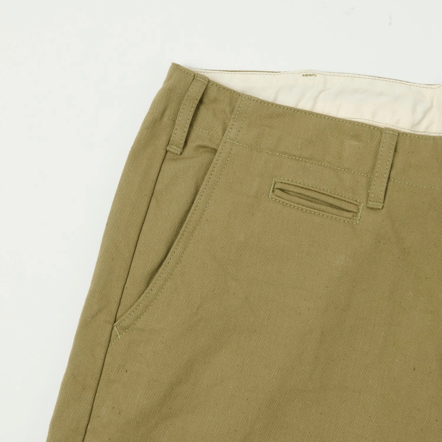 ONI Denim 777-BRD 'British Drill' Wide Straight Jean - Tan One Wash Flexible Motion