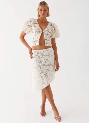 Versatile Design Orchid Breeze Top - Ivory