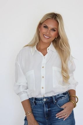 Relaxed Dress Organic Button Down