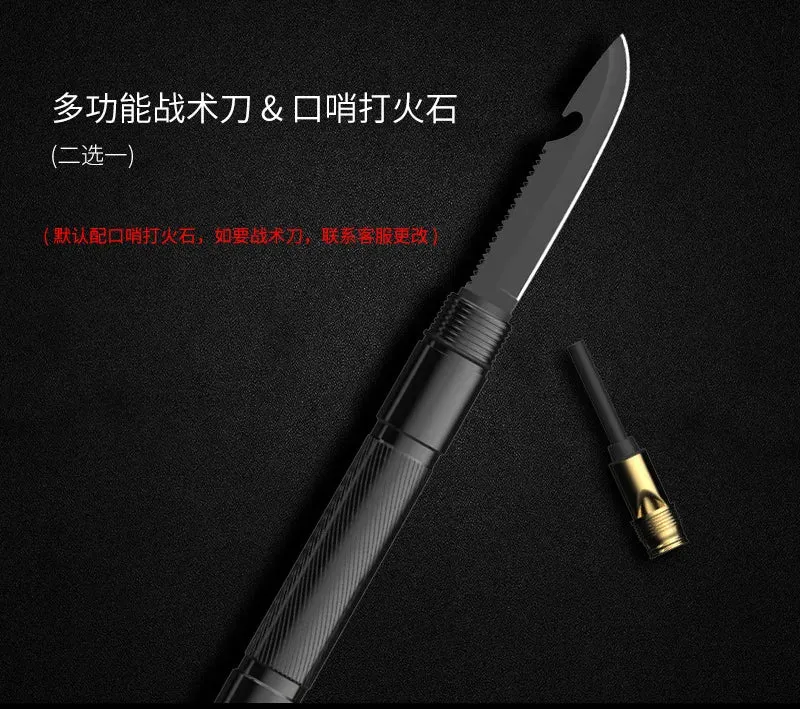 Outdoor Bamboo Head Camping Adventure Multi-Functional Pure Steel Axe for Mountaineering Digging Tree Root Tool Ice Axe