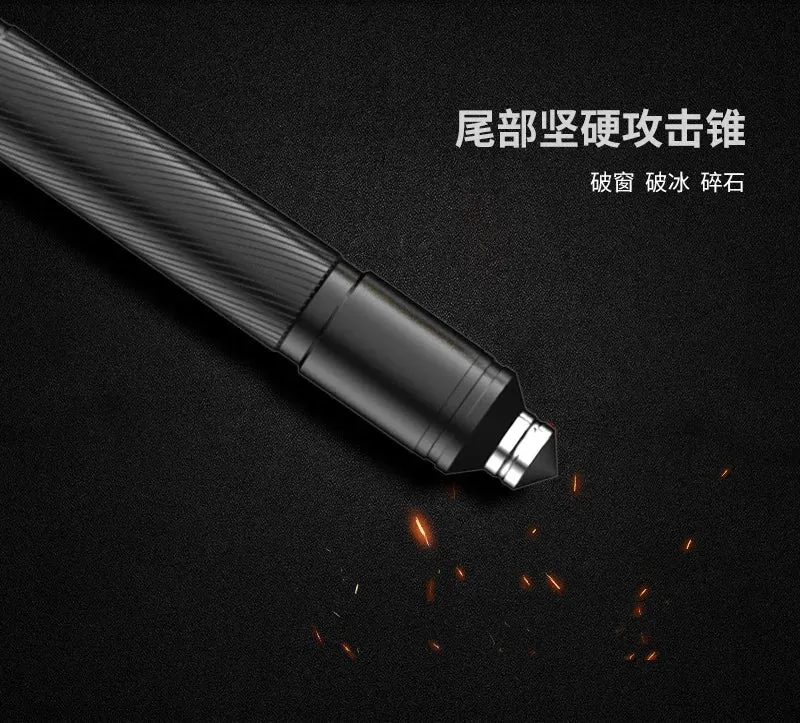Outdoor Bamboo Head Camping Adventure Multi-Functional Pure Steel Axe for Mountaineering Digging Tree Root Tool Ice Axe