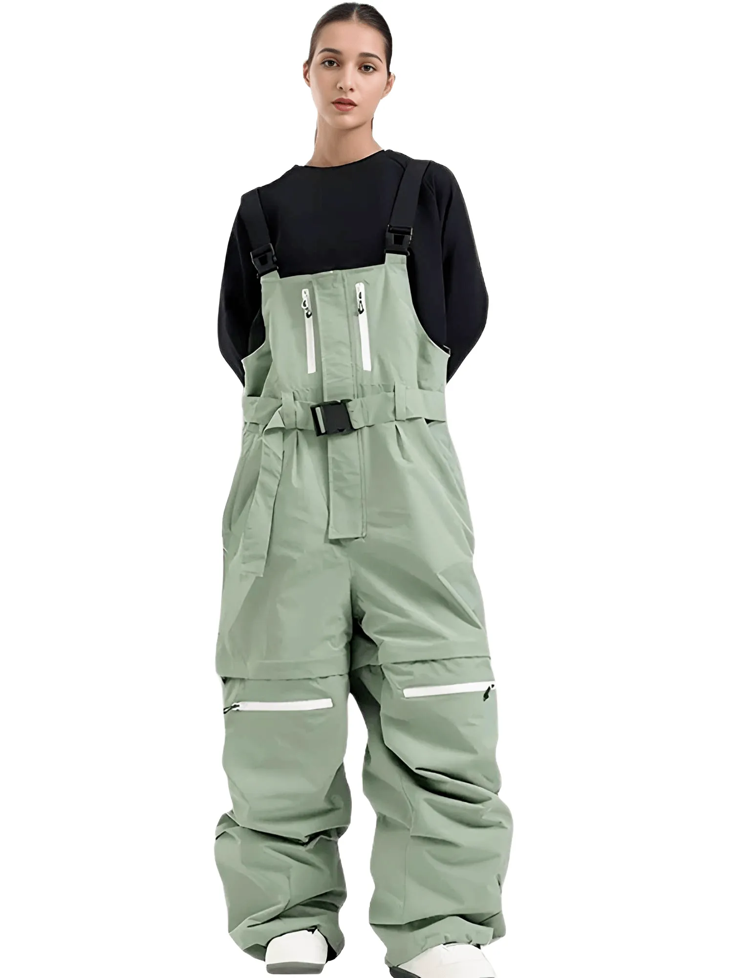Outdoor Skiing Snow Pants New 2025 Winter Loose Sports Ski Trousers Windproof Waterproof Women Men Warm Snowboarding Overalls