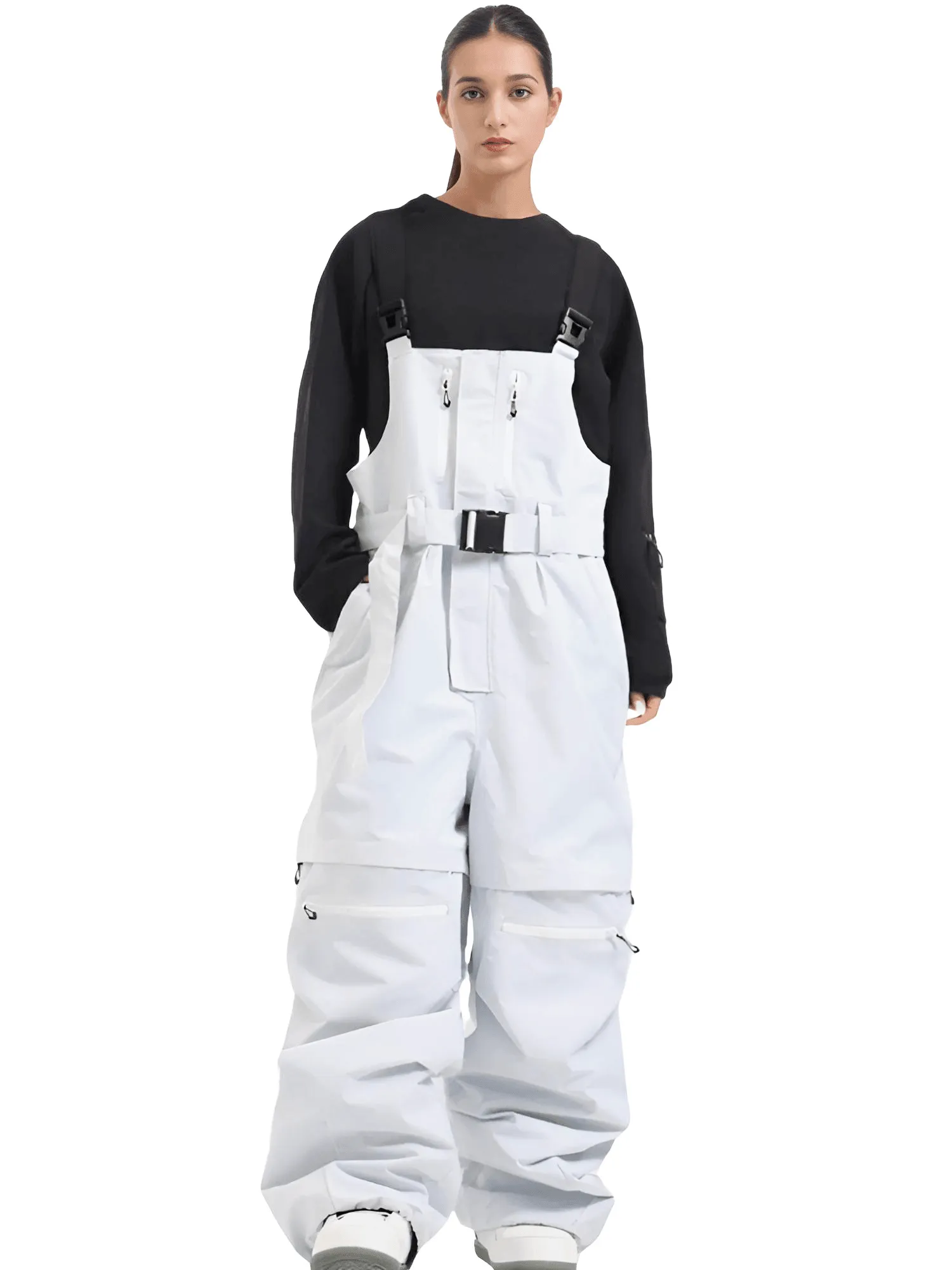 Outdoor Skiing Snow Pants New 2025 Winter Loose Sports Ski Trousers Windproof Waterproof Women Men Warm Snowboarding Overalls