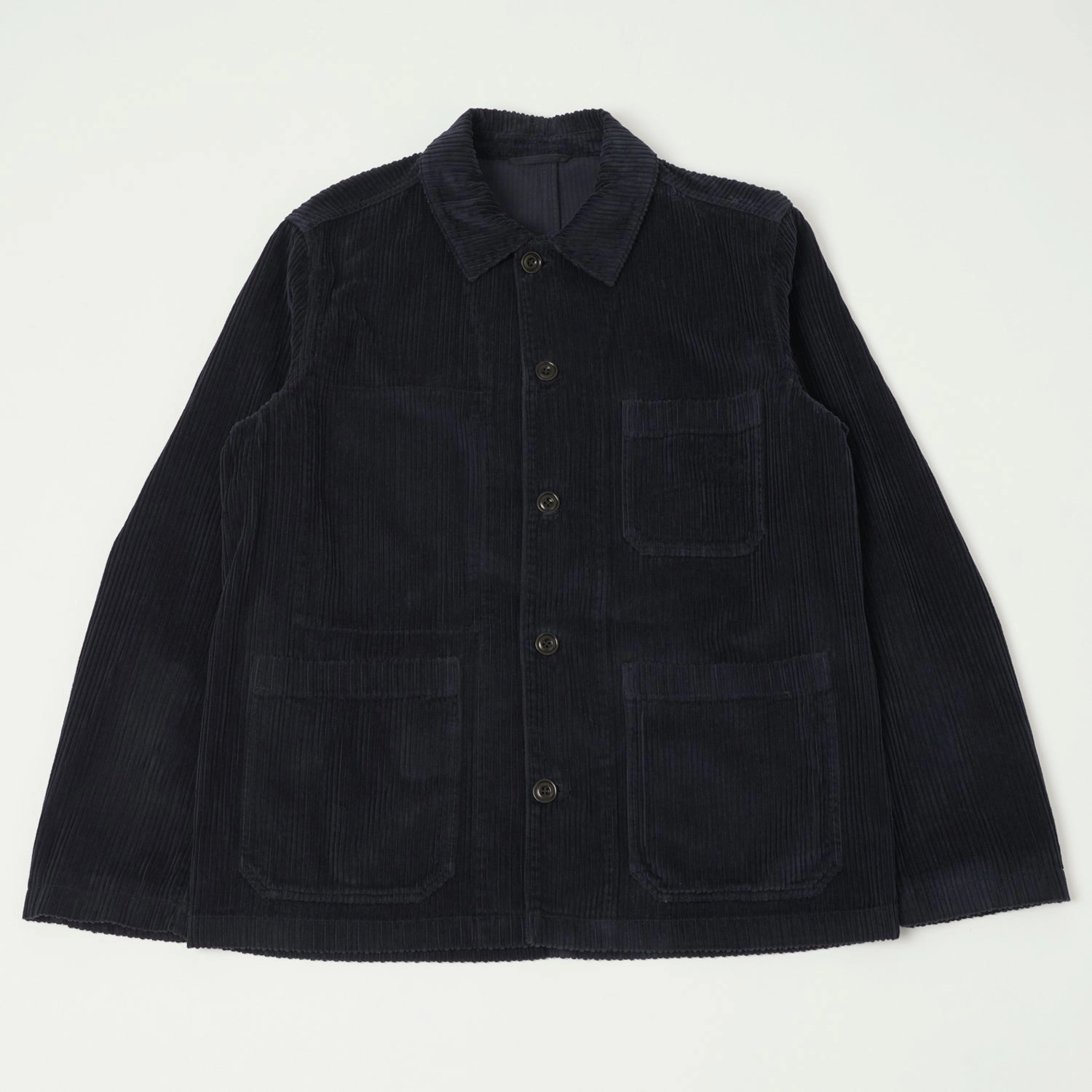 Compression Fit Hartford 'Jamison' Corduroy Jacket - Navy