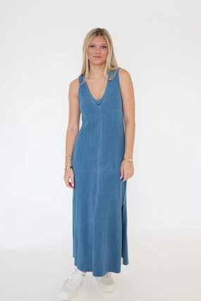 Palisades Denim Dress Fitted Tank