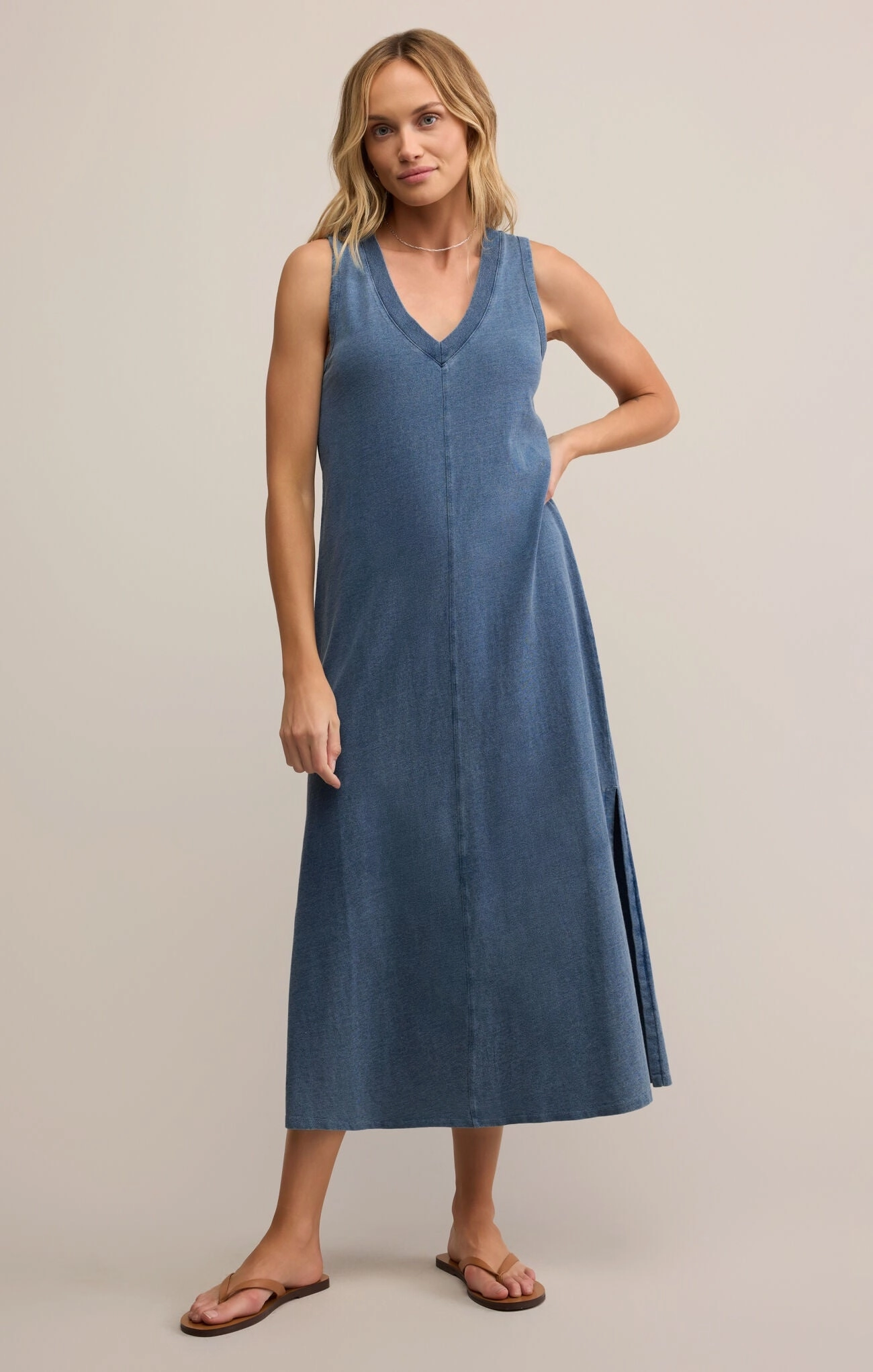 Snag Free Fabric Palisades Denim Dress