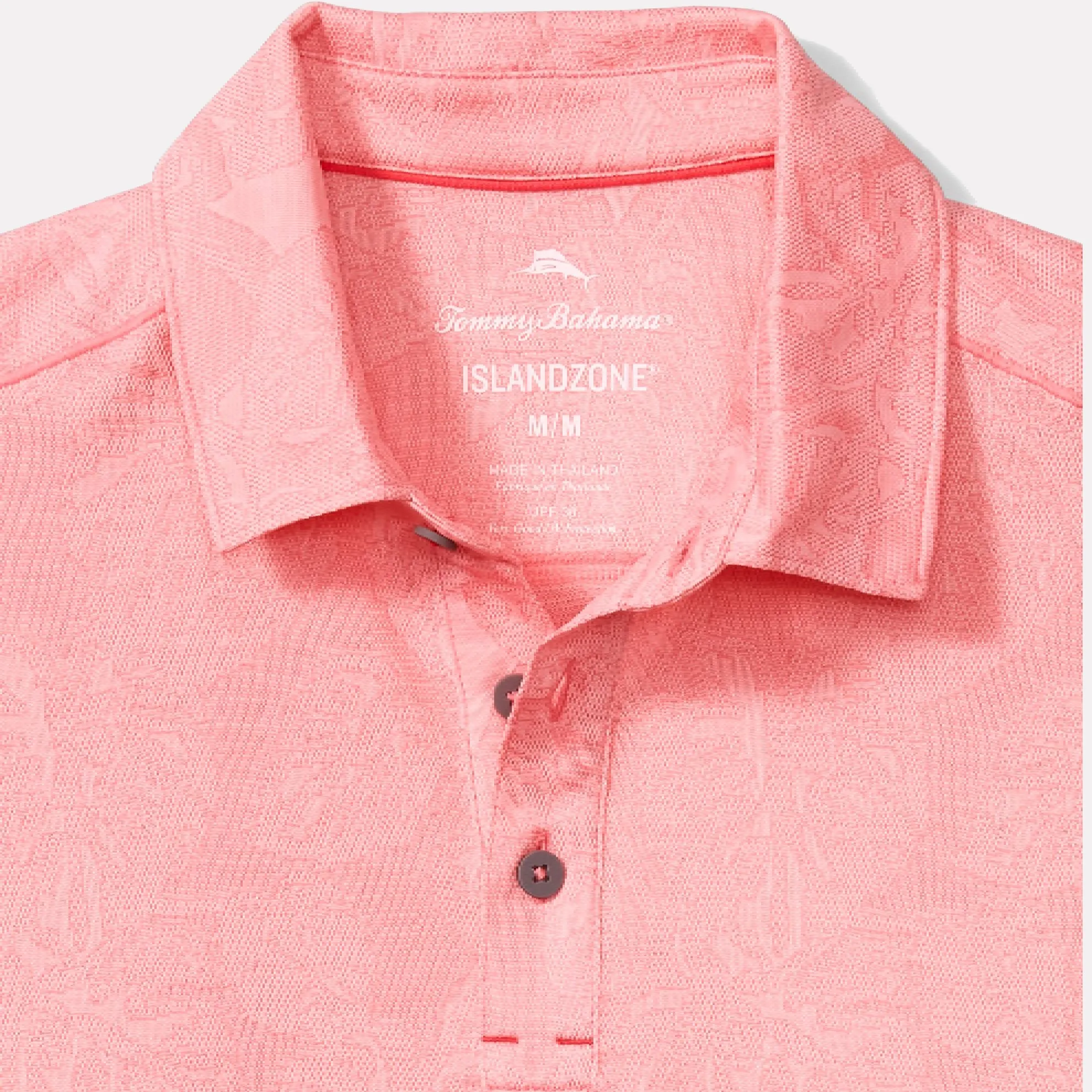 Palm Coast Tropic Fade Polo / Cabana Pink