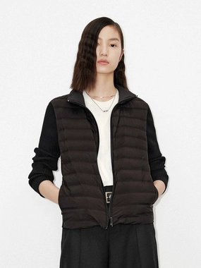 Paneled Detail Down Jacket SoftInnerLayer