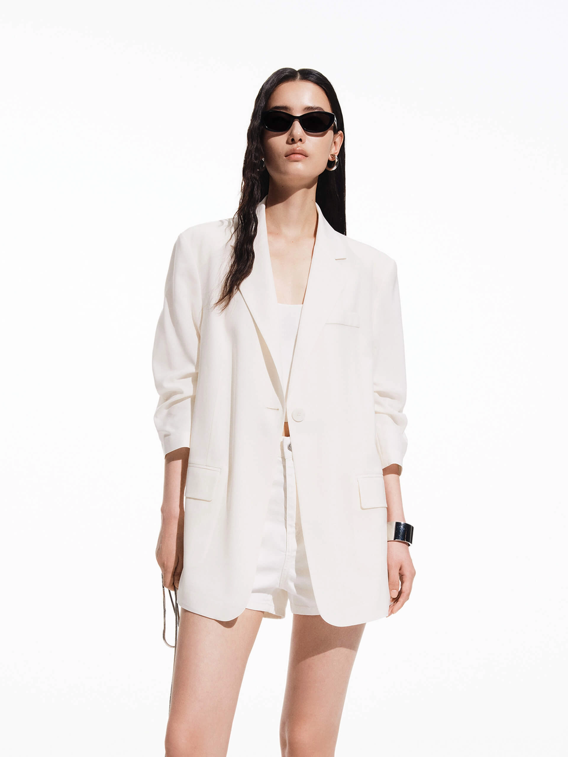 Panelled Detail Tailored Blazer Everyday Layers All Year