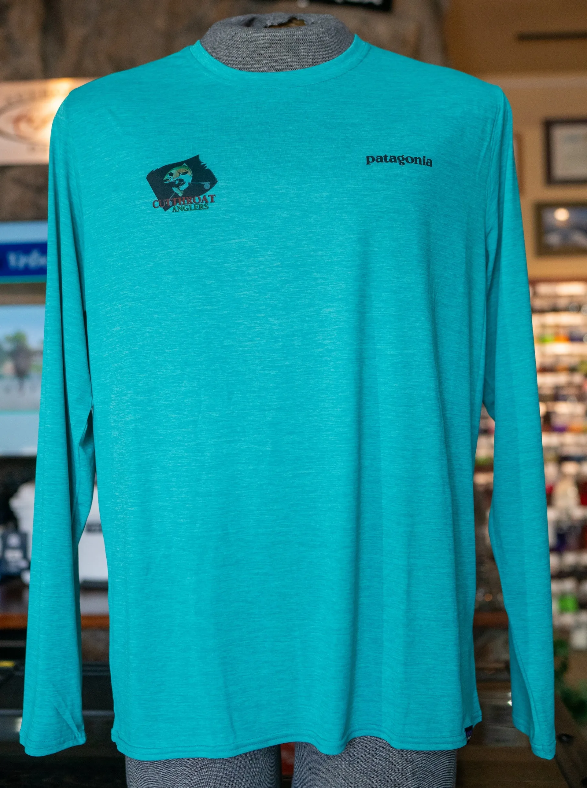Patagonia Men's L/S Cap Cool Daily Graphic Shirt w/ CA Logo