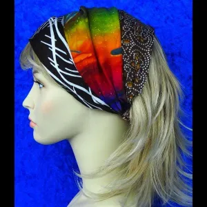 Patchwork Elastic Bandana-Headbands