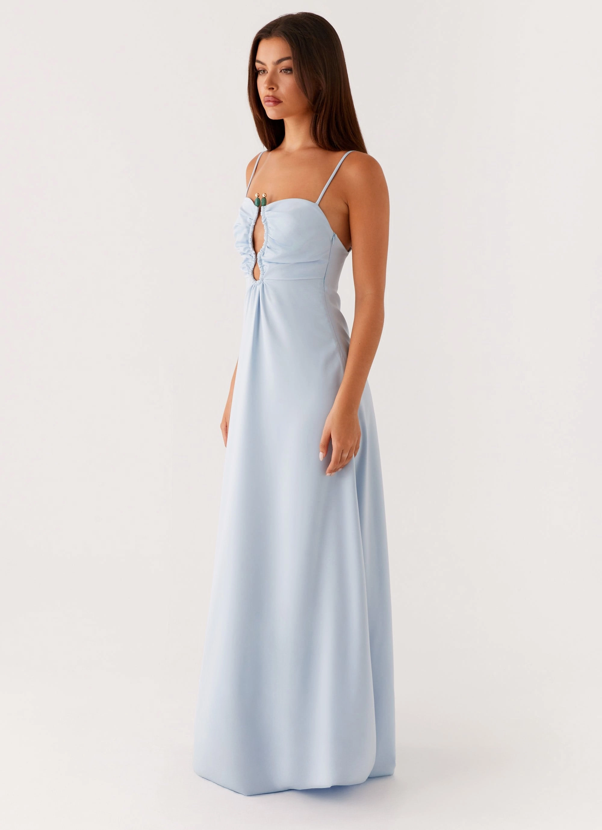 Zelda Maxi Dress - Blue Unique Cut