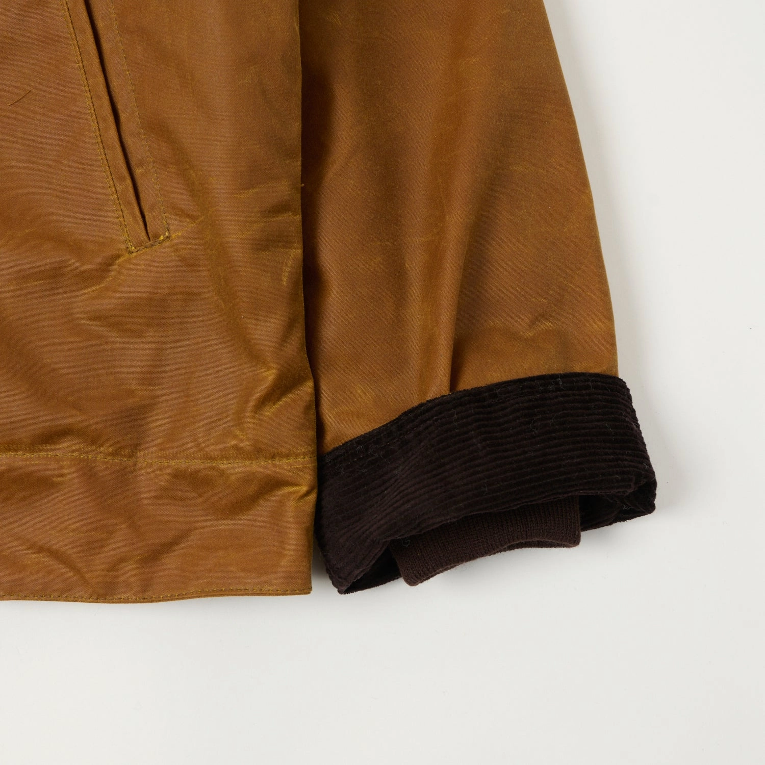 Recycled Polyester Blend Peregrine Teddy Jacket - Mustard