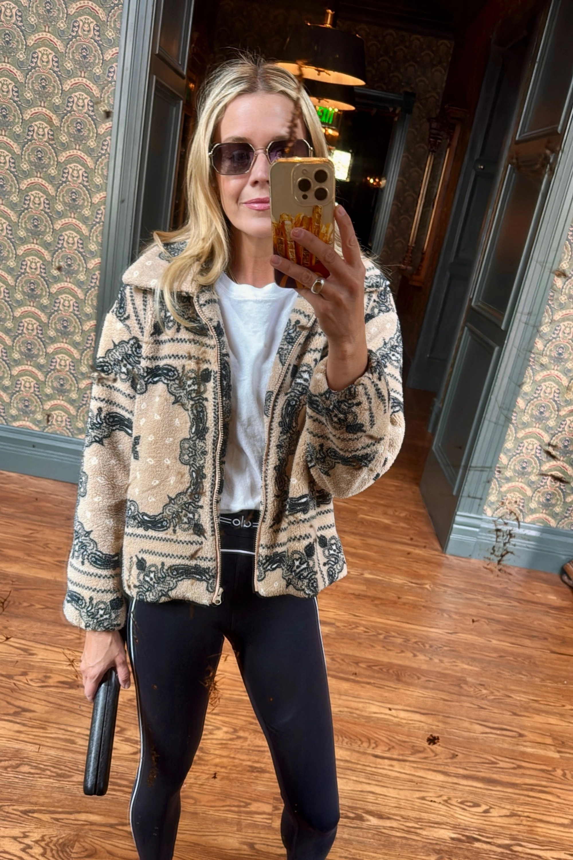 MASON'S DAUGHTER | Coco Jacket, Cream Bandana Print Stretchable Wear Lined interior