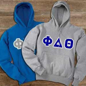 Phi Delta Theta Hooded Sweatshirt, 2-Pack Bundle Deal - TWILL