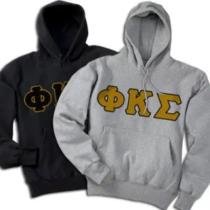 Phi Kappa Sigma Hooded Sweatshirt, 2-Pack Bundle Deal - TWILL