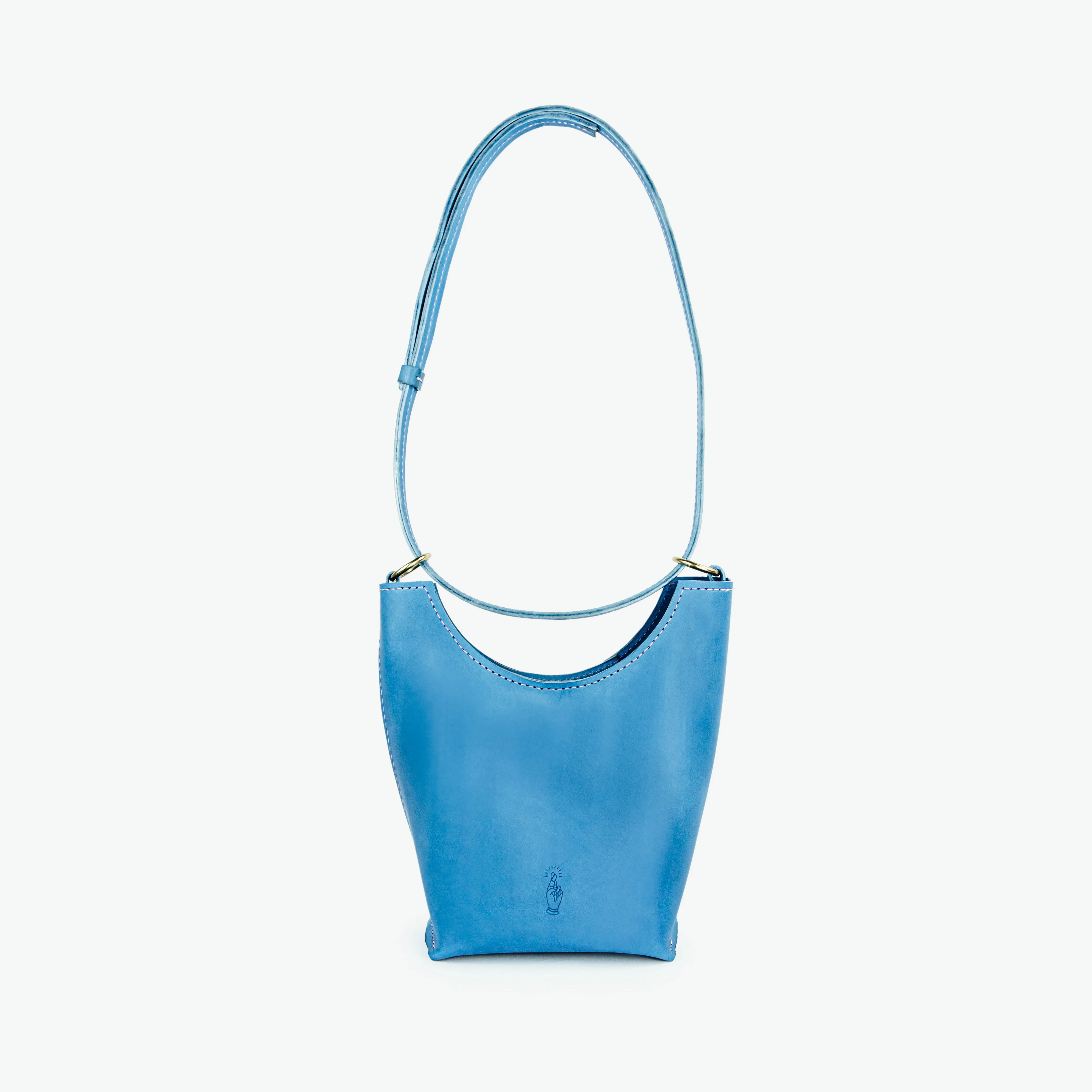 Phoebe Crossbody Tote - Sky