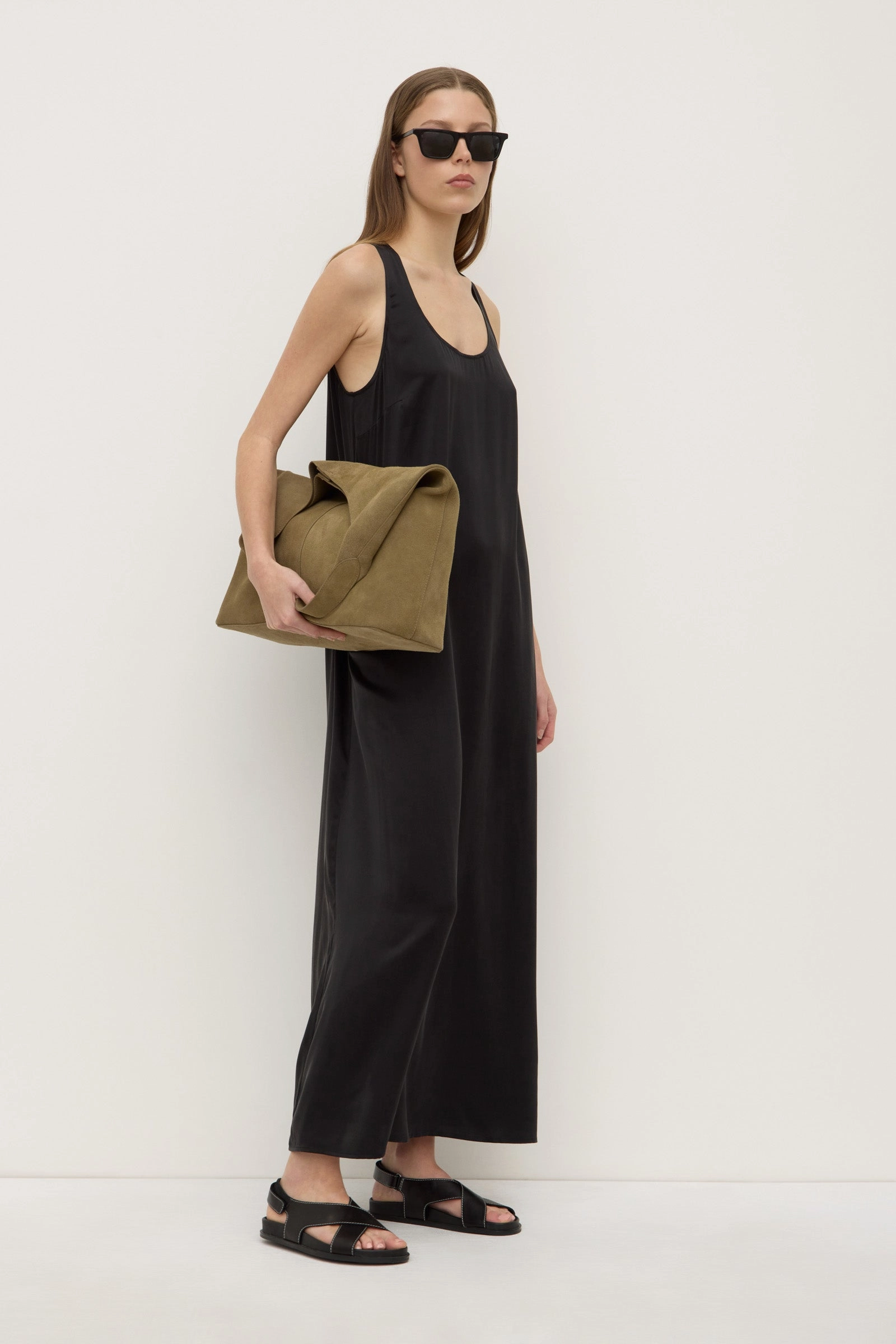 Classic Motion Silky-Lining Pippa Silk Tank Dress