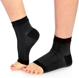 Plantar Fasciitis Compression Sock - Unisex, 1 Pair, Arch Support - Foot Compression Sleeve (L/XL)