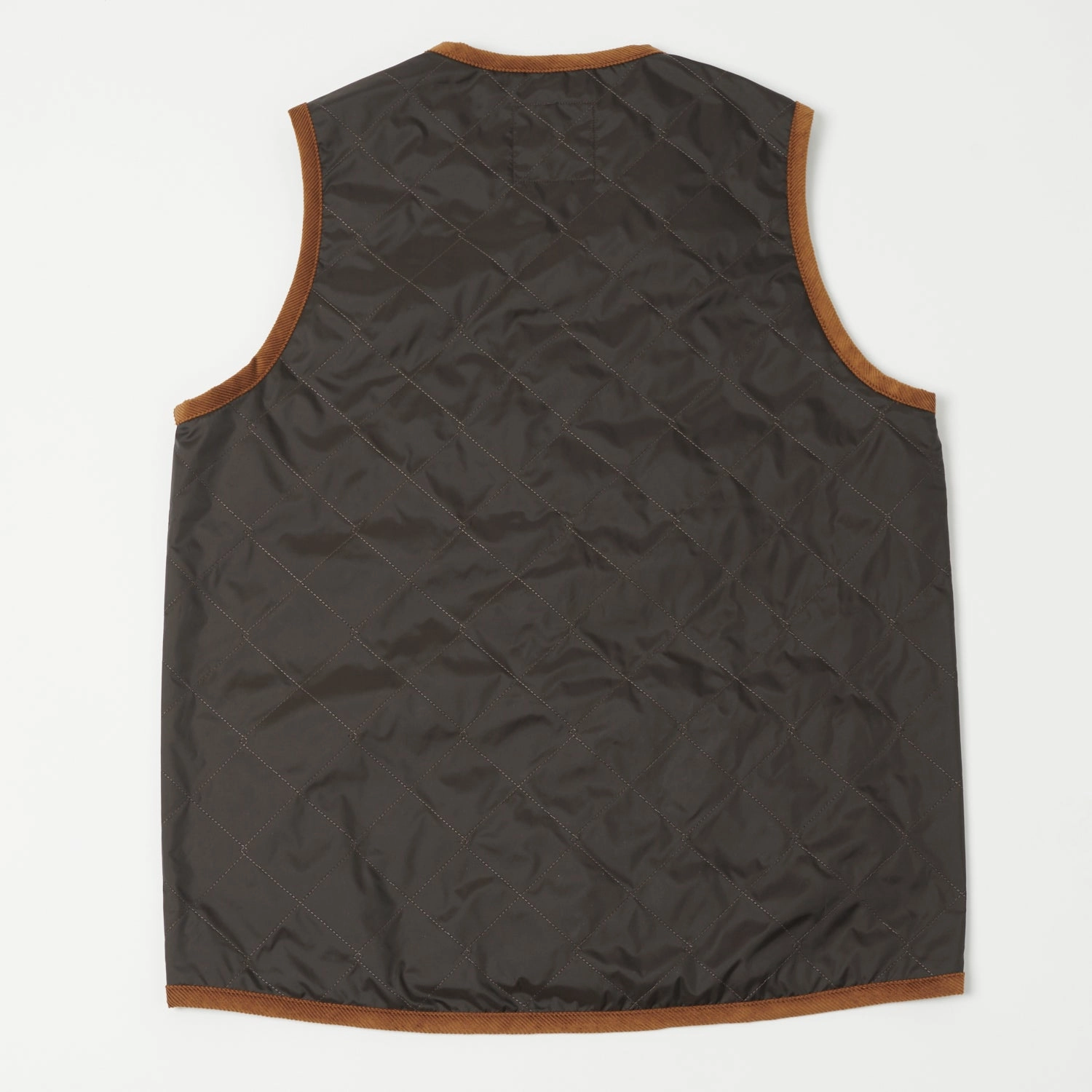 Anti Pilling Surface Treatment Lavenham Thornham Gilet - Dark Chocolate