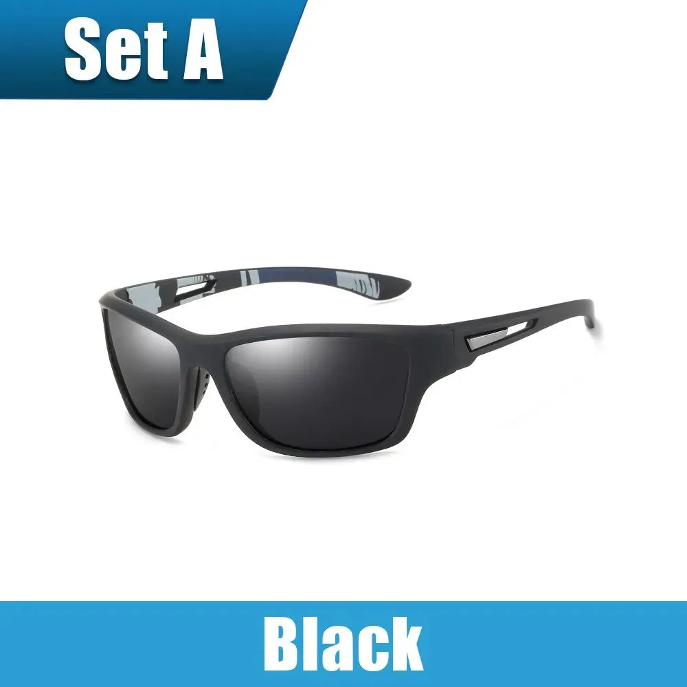 Polarized Mens Cycling Sunglasses UV Protection Sport Polarized for Men Women Outdoor Driving Camping Hiking Fishing Bicycles