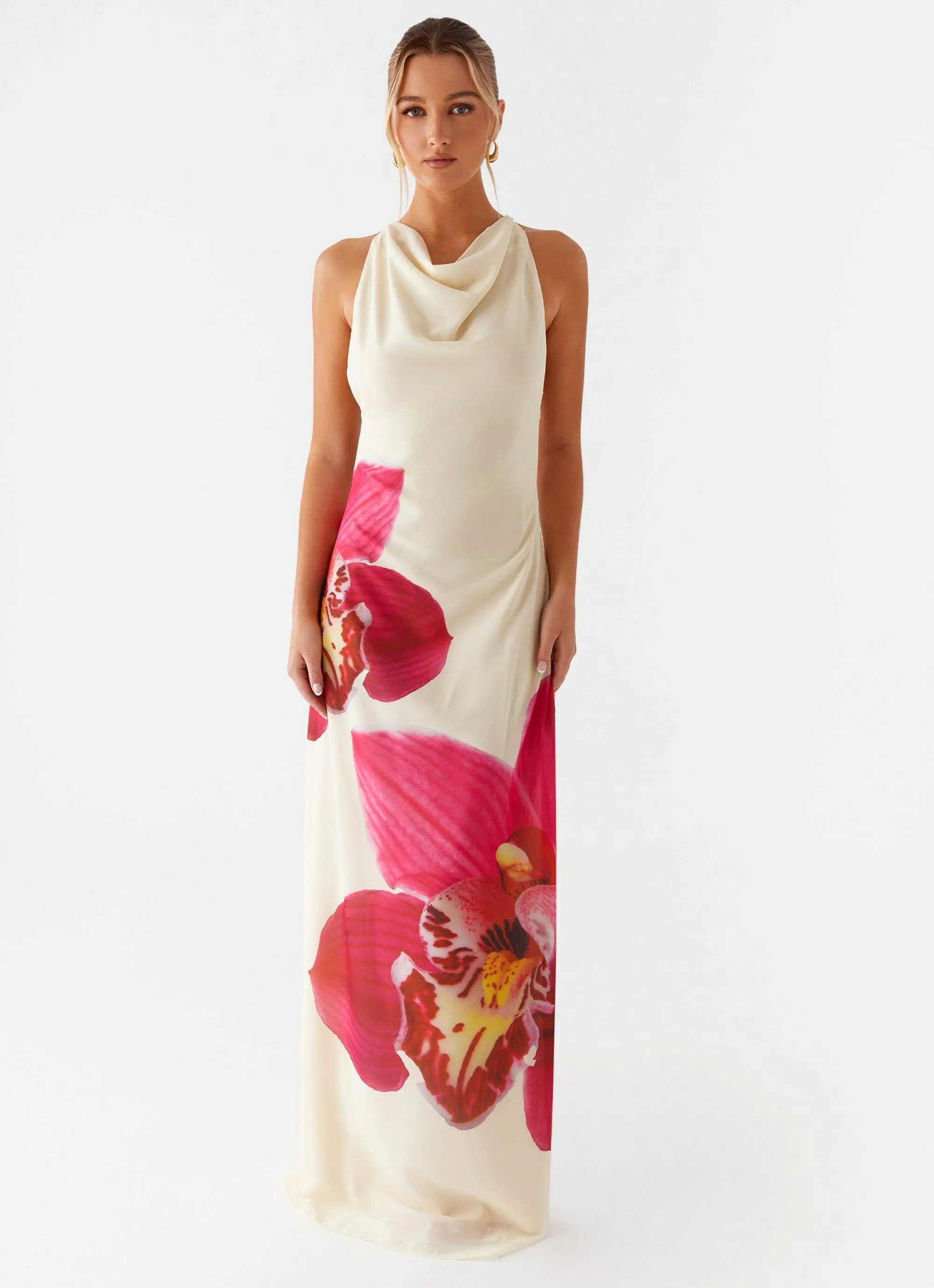 Loose Comfort Smooth Seam Finish Island Girl Maxi Dress - Yellow