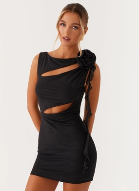 Portland Mini Dress - Black Urban Style Simple Yet Elegant