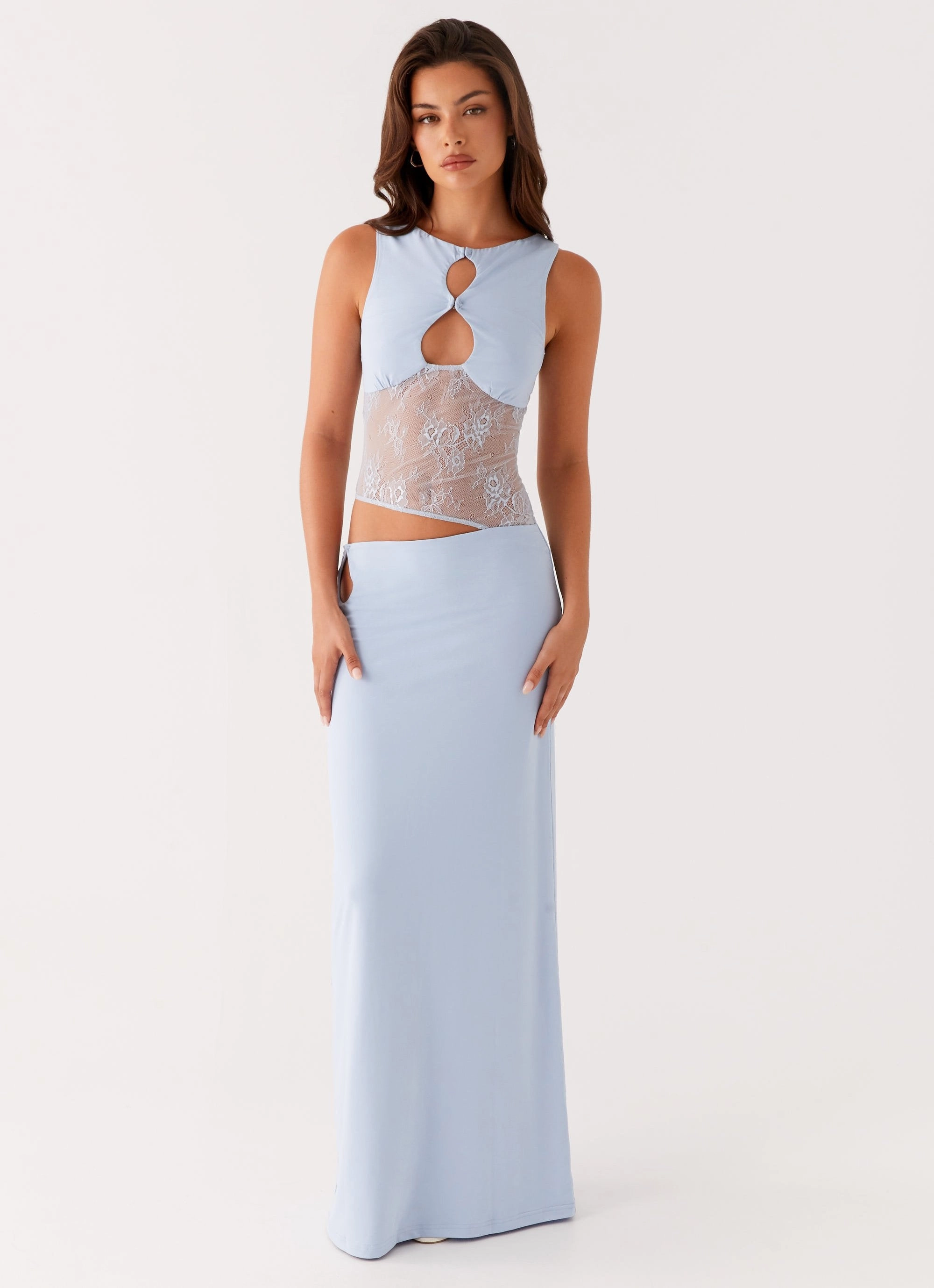 Daily Movement Dreamy Layers Prophecy Maxi Dress - Blue