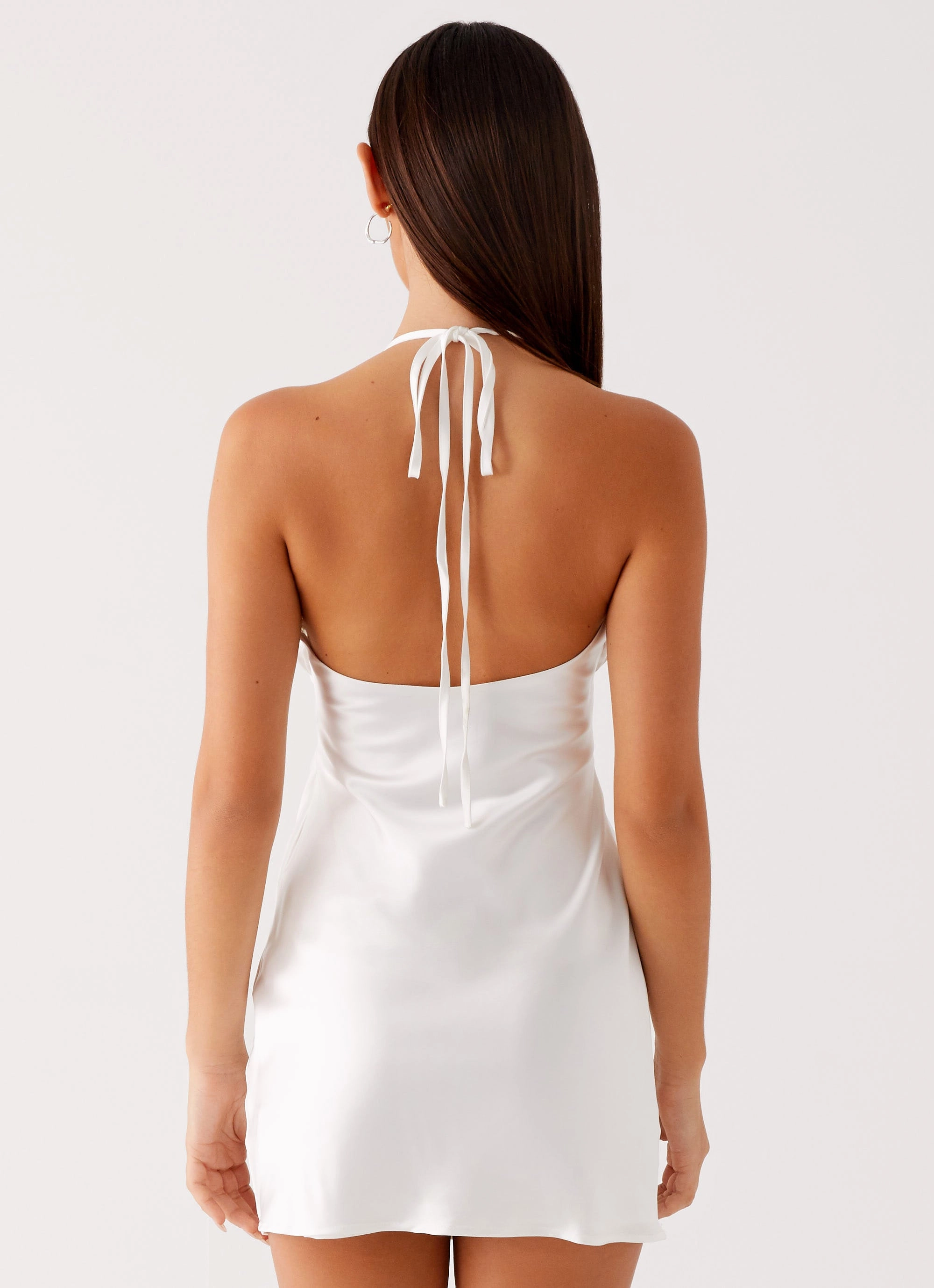 Linen Love Tinsley Mini Dress - White