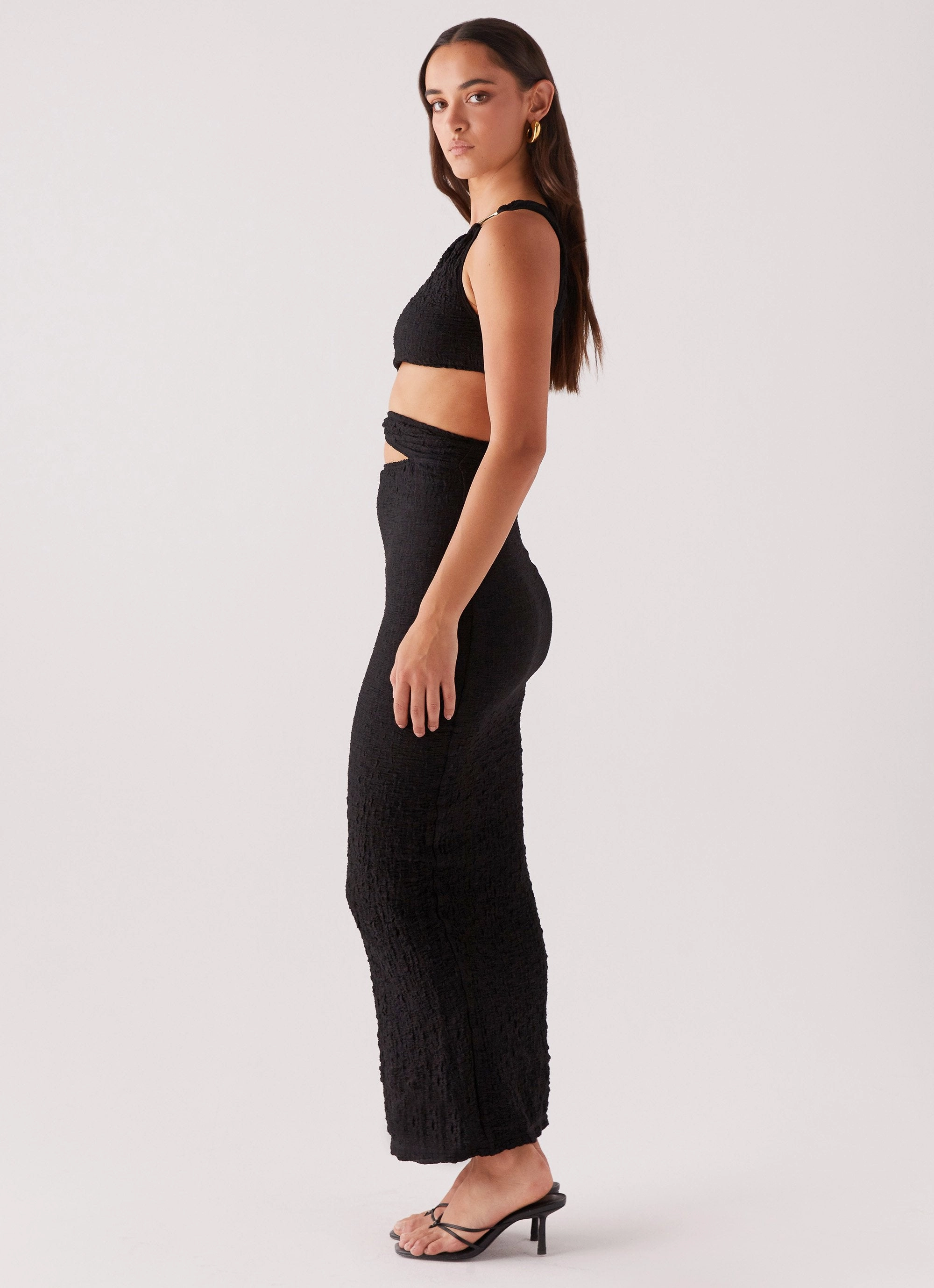 North Haven Maxi Dress - Black Office Tone Summer Mood
