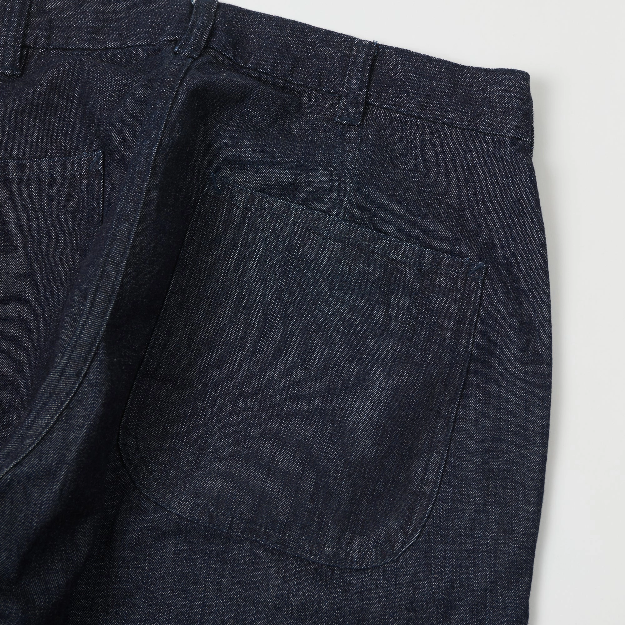 QuickDryTechnology Breathable Lining Full Count 1002 Tapered Denim Trouser - One Wash