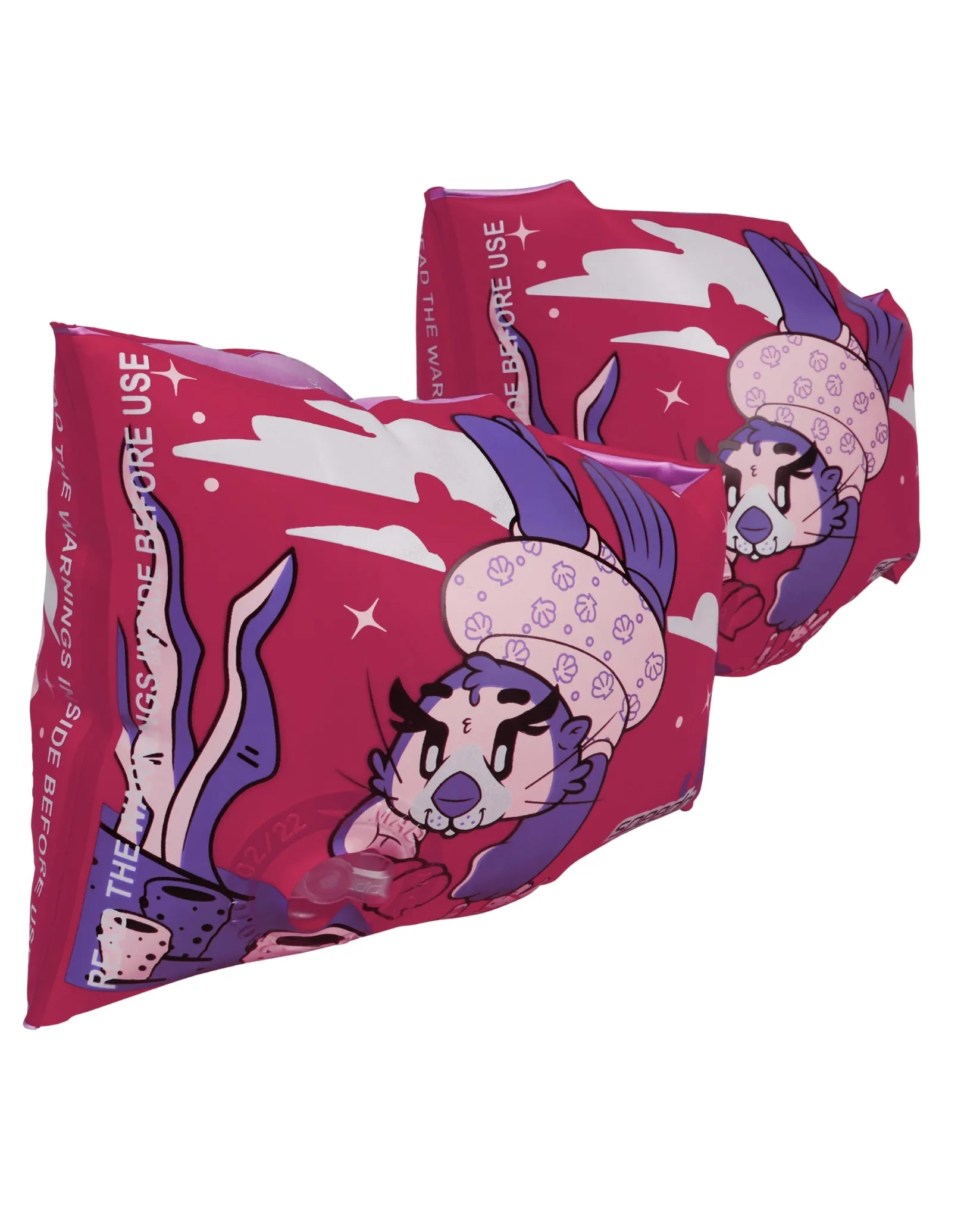 Printed Armbands - 2-6 Years - Pink/Purple