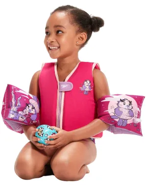 Printed Armbands - 2-6 Years - Pink/Purple