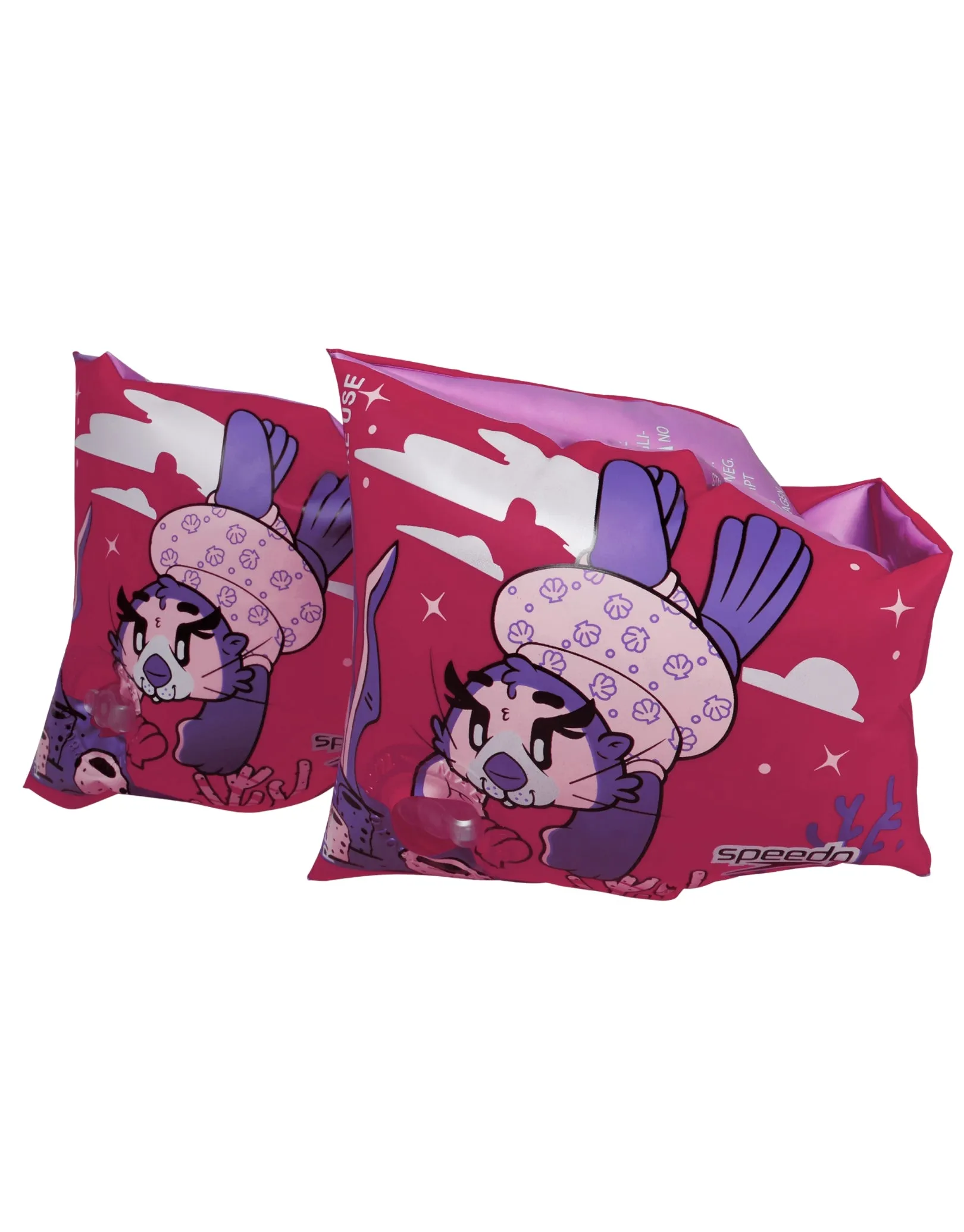 Printed Armbands - 2-6 Years - Pink/Purple
