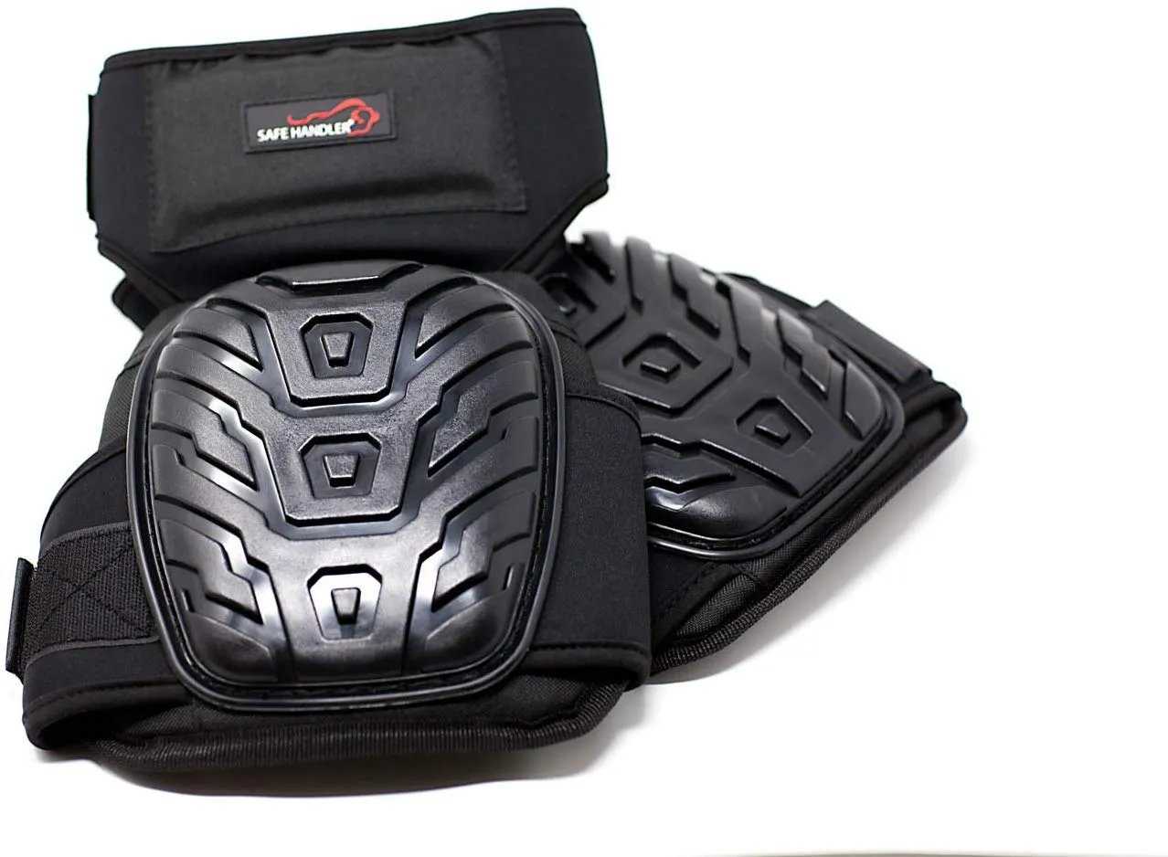 Professional Extra Long Heavy Duty Crystal Gel Knee Pads