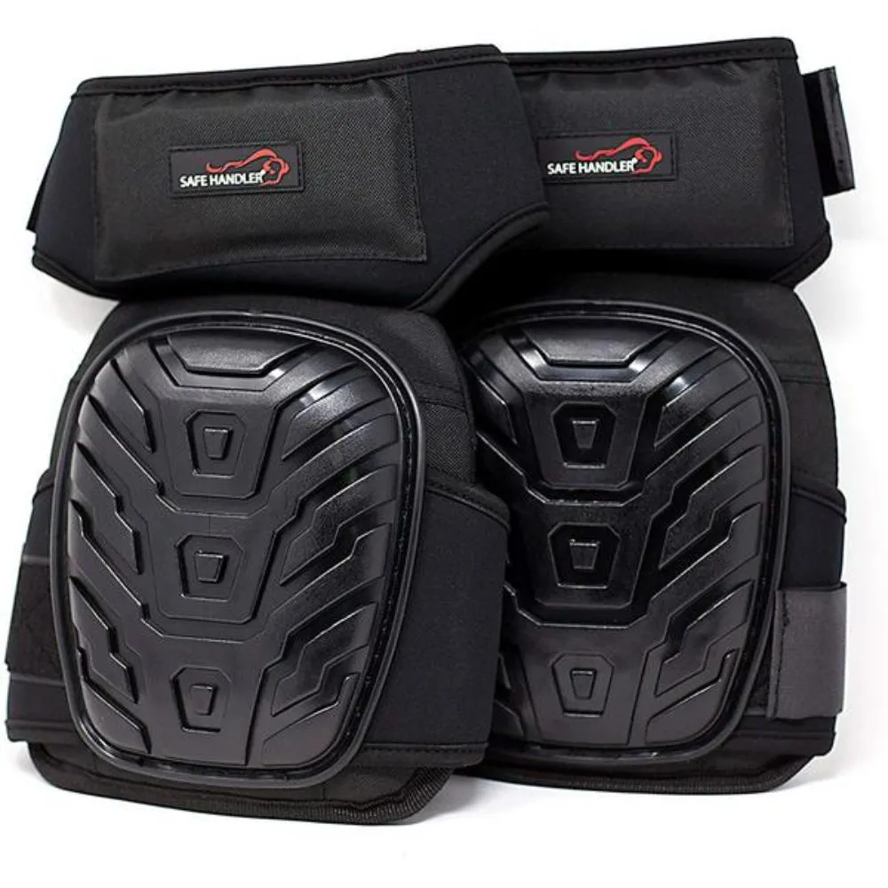 Professional Extra Long Heavy Duty Crystal Gel Knee Pads