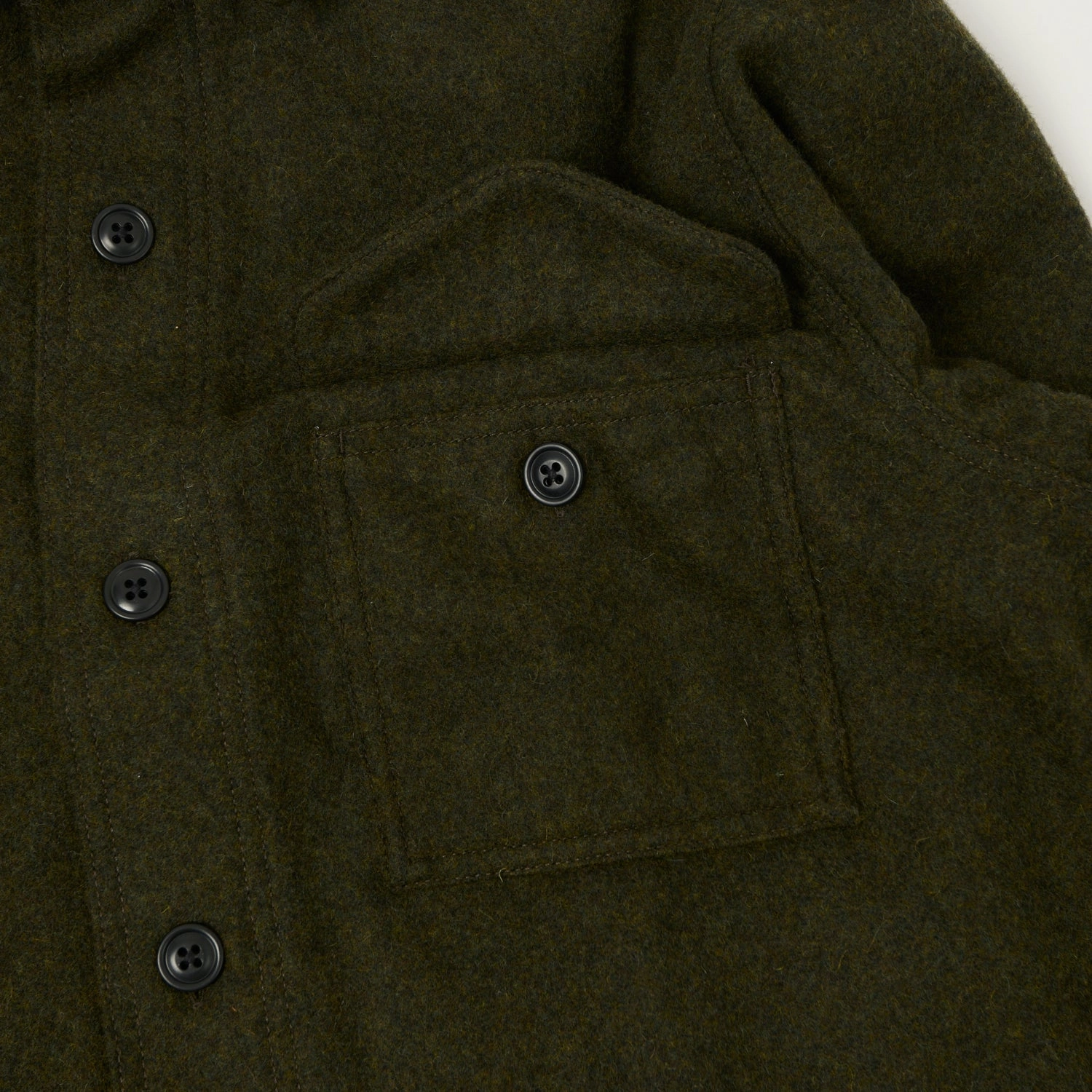 Filson Wool Jac-Shirt - Forest Green Comfy Fit