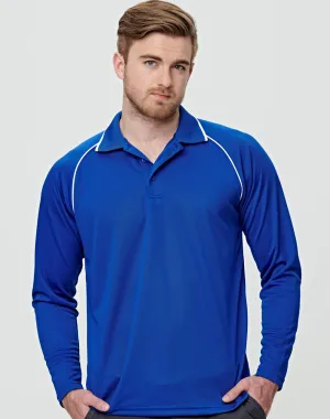 [PS43] Men's cooldry raglan L/S polo