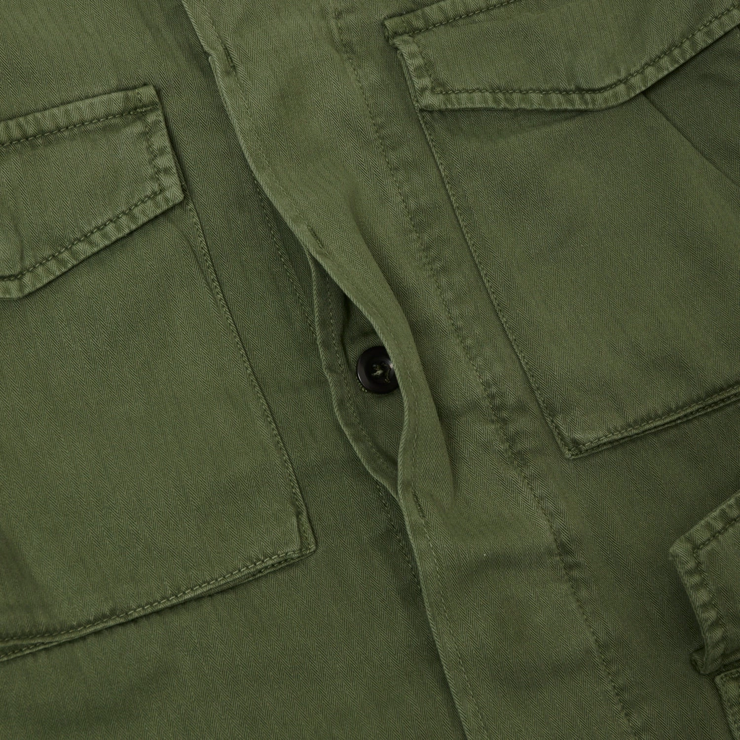 Hartford 'Jared' Utility Jacket - Camo Weatherproof Zipper Closure