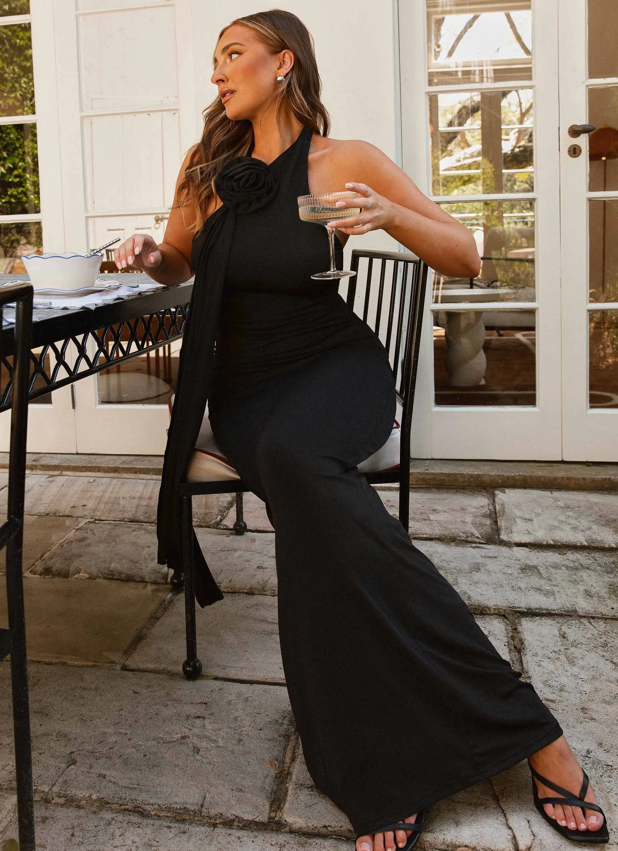 Casual Chic Non Irritating Tags Pure Angel Maxi Dress - Shadow