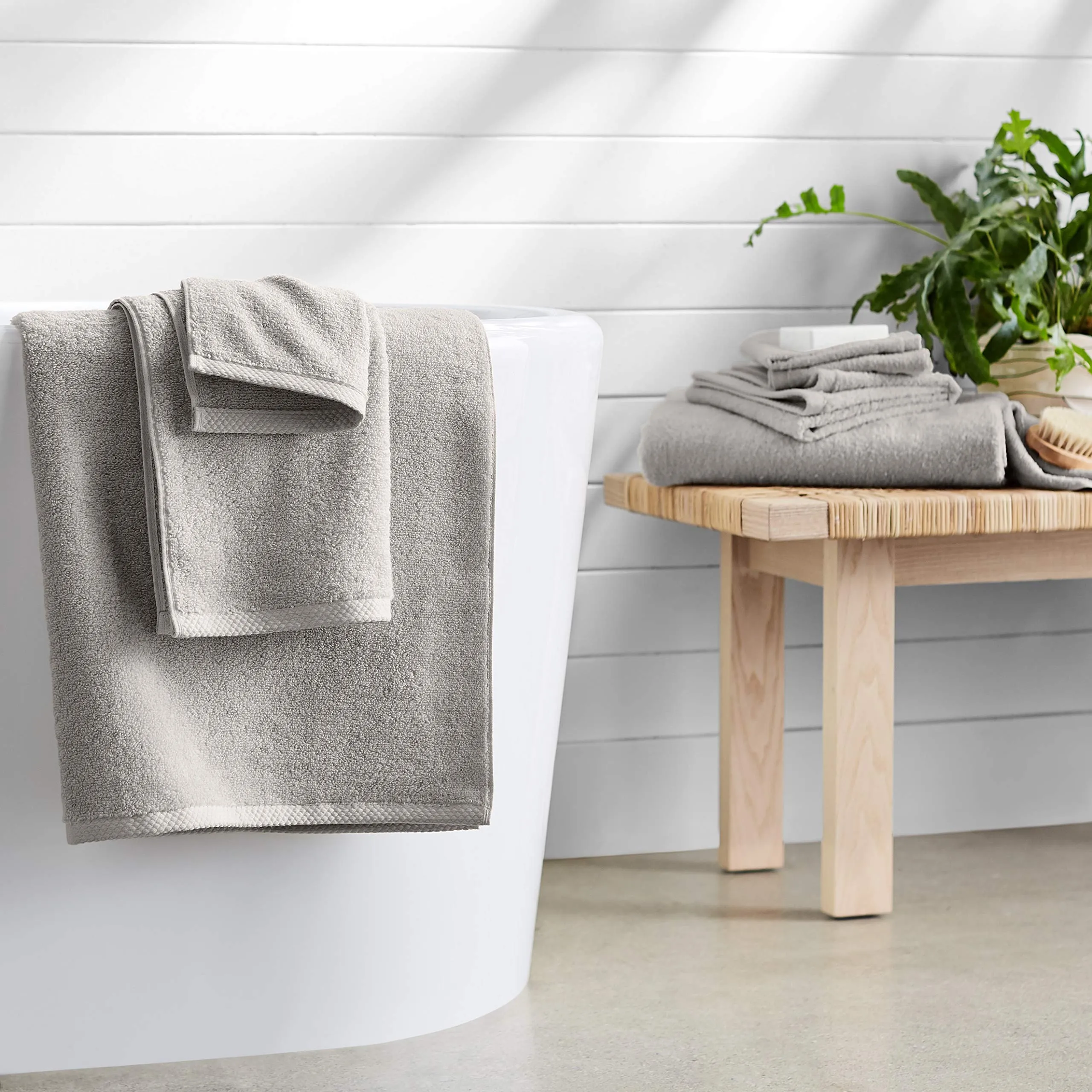 Quick-Dry Bathroom Towels