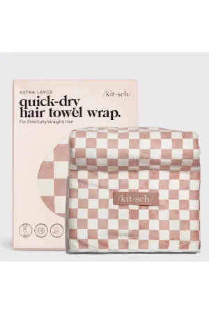 Quick-Dry Hair Towel Wrap