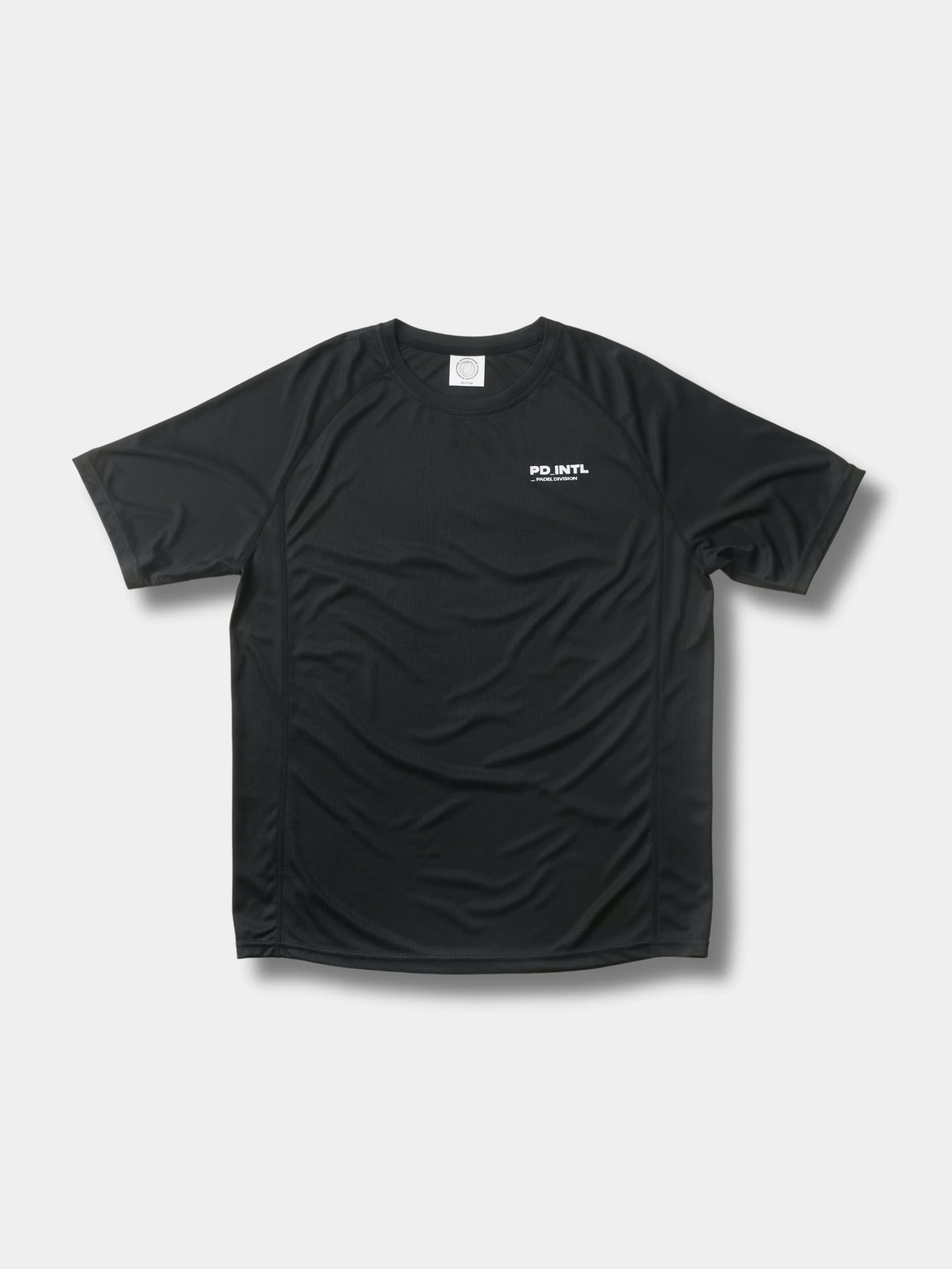 QUICK DRY PADEL T-SHIRT (BLACKOUT)