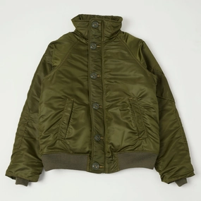Moisture Wicking Lining Active Style Freewheelers & Co ??USAF Air Crew' Cold Weather Jacket - Khaki Olive