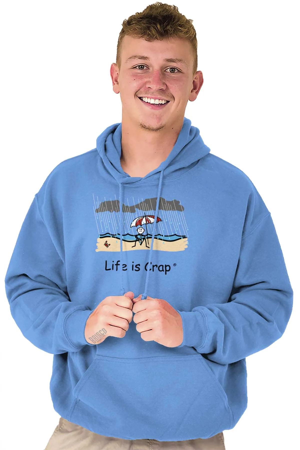 Rainy Beach Hoodie