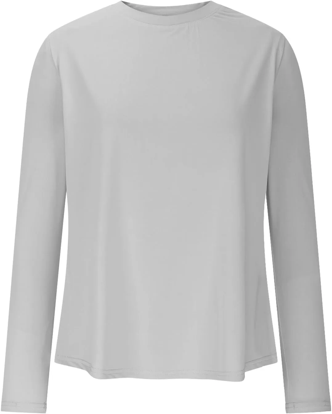 Rash Guard for Women UPF 50  SPF UV Protection Workout Tops with Thumb Hole Long Sleeve Lightweight Hiking Swim Shirts