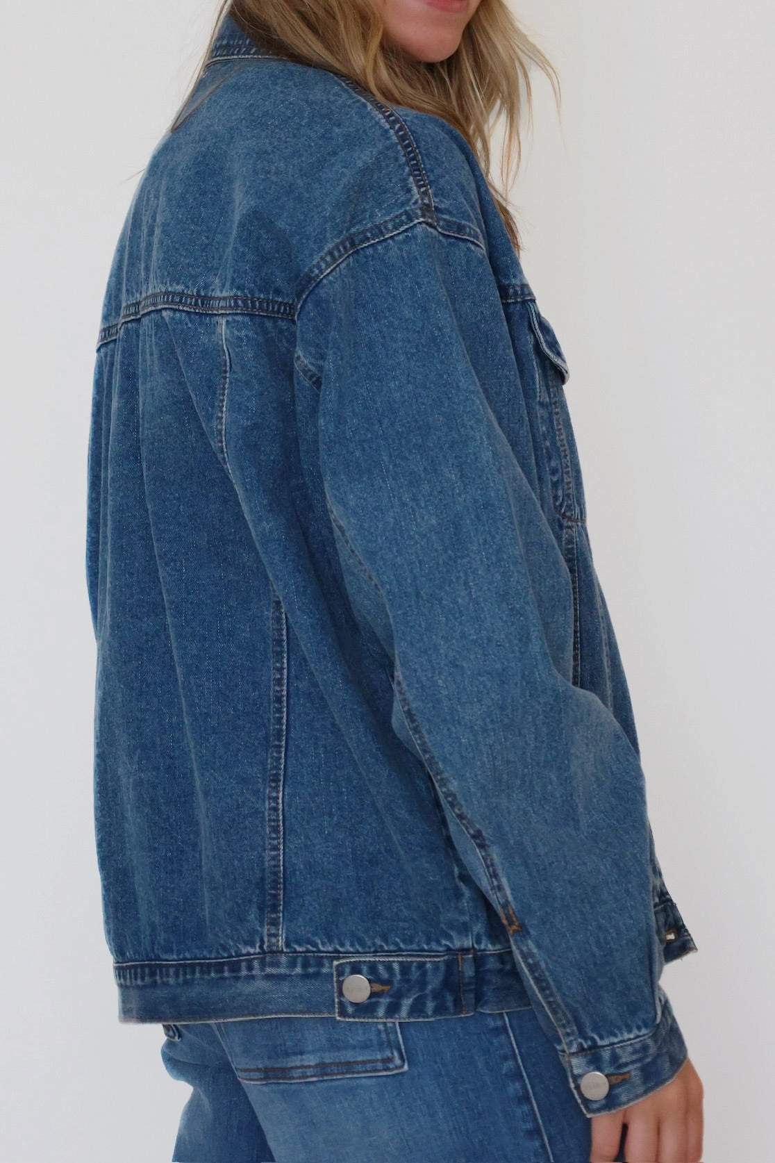 YarnDyeStripe Wear Resistant Fabric Raya Denim Jacket